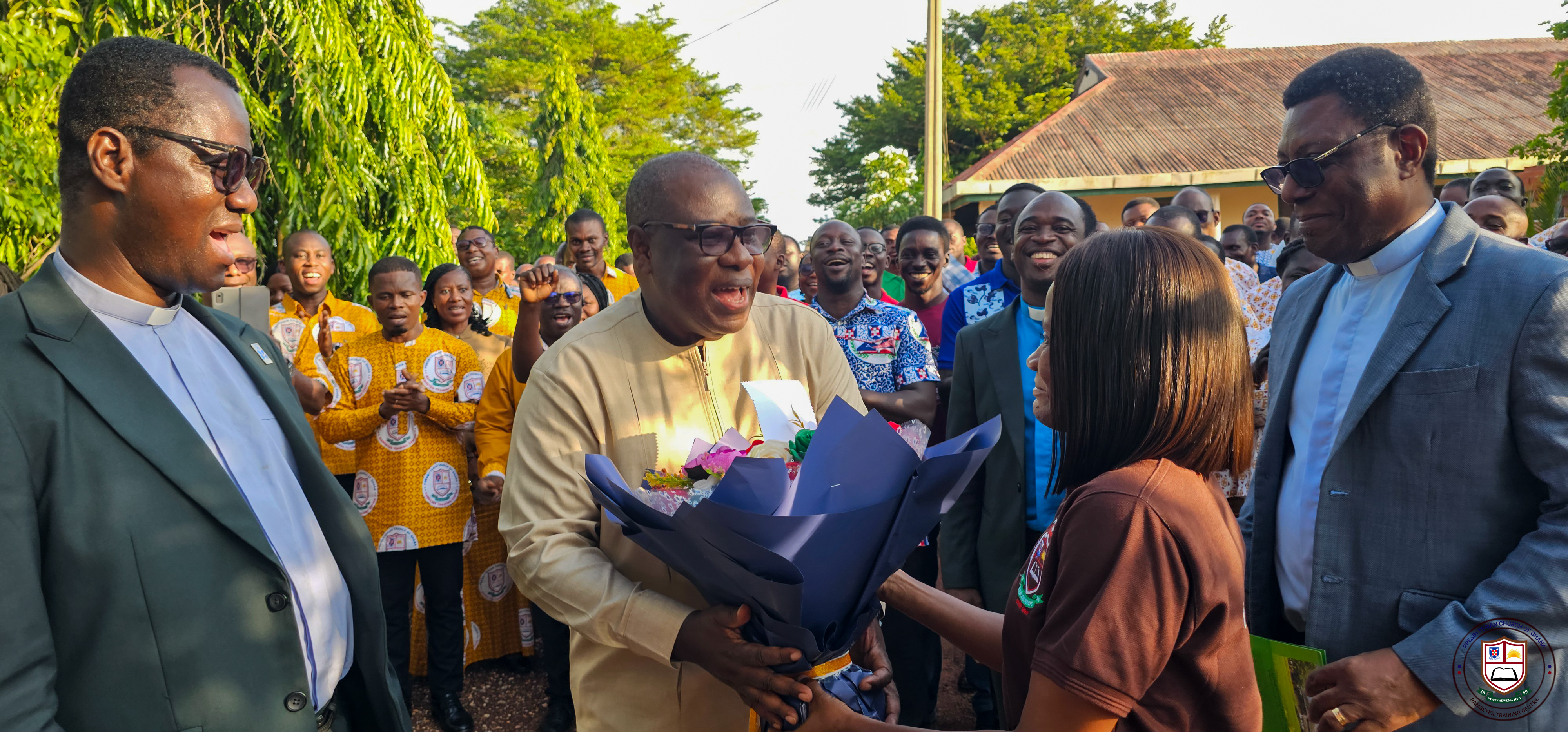 Very Rev. Prof. J. O. Y. Mante at RTC